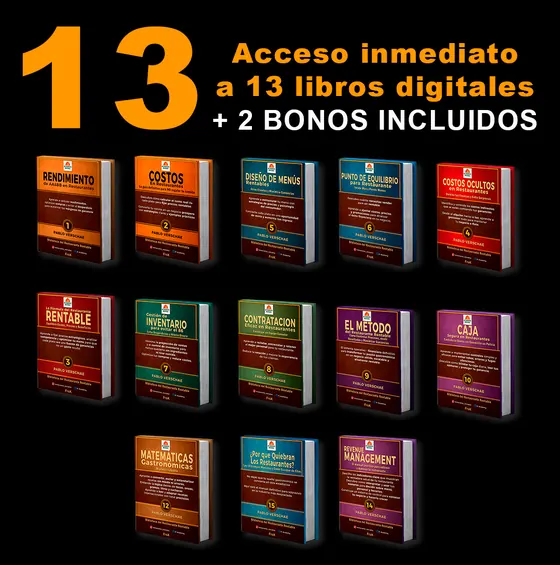 Pack Profesional con los 13 libros