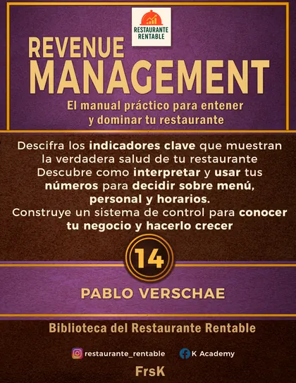 Portada de Revenue Management Gastronómico